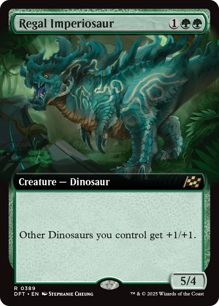 Regal Imperiosaur (Extended Art) [Aetherdrift] - Trinity Hobby