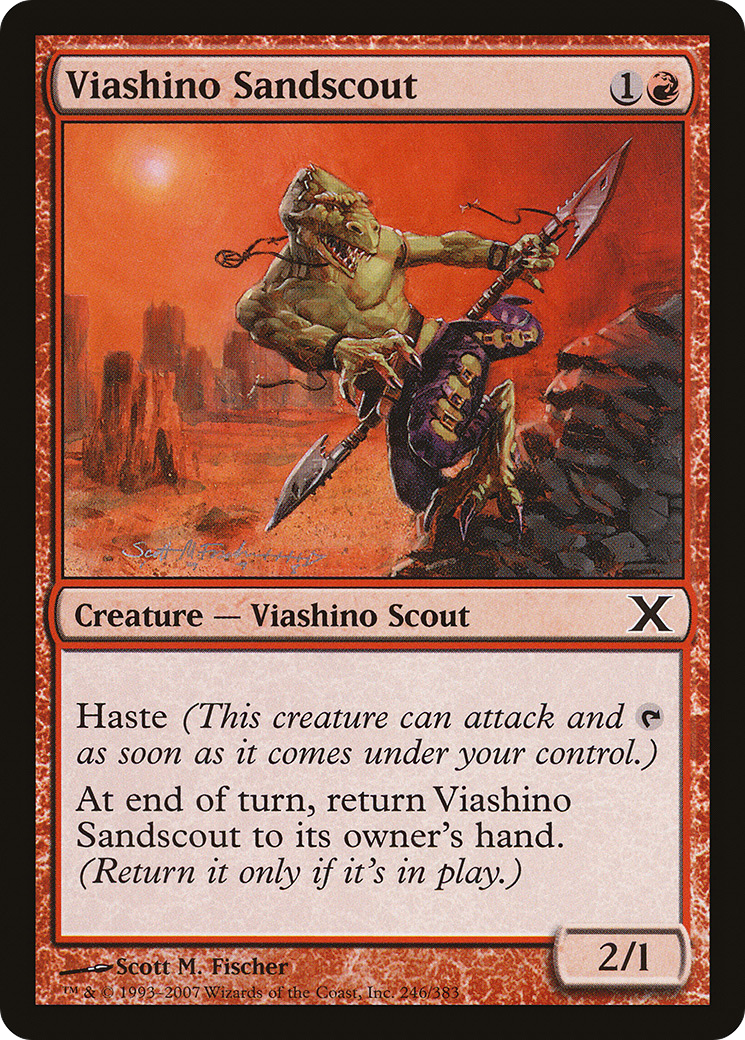 Viashino Sandscout  (10E-246) - [Tenth Edition] - Trinity Hobby