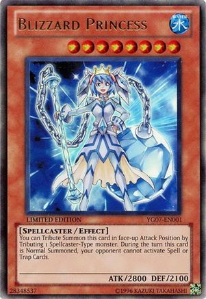 Blizzard Princess [YG07-EN001] Ultra Rare - Trinity Hobby