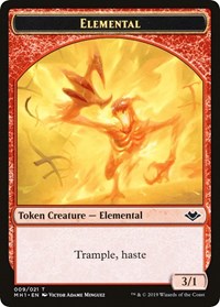 Elemental (009) // Goblin Double-Sided Token [Modern Horizons Tokens] - Trinity Hobby
