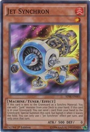 Jet Synchron [SDSE-EN001] Super Rare - Trinity Hobby