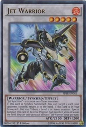 Jet Warrior [SDSE-EN041] Ultra Rare - Trinity Hobby