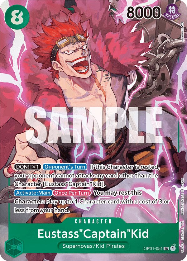 Eustass"Captain"Kid (Parallel) (OP01-051) - [Romance Dawn] Foil - Trinity Hobby