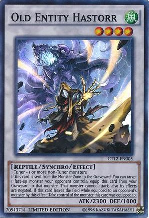 Old Entity Hastorr [CT12-EN005] Super Rare - Trinity Hobby