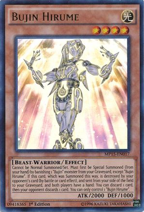 Bujin Hirume [MP15-EN017] Ultra Rare - Trinity Hobby