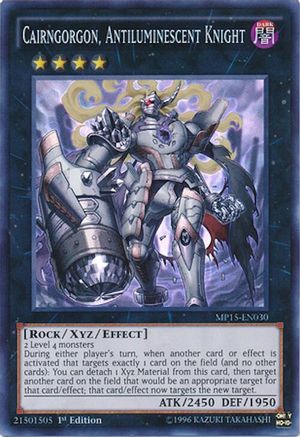 Cairngorgon, Antiluminescent Knight [MP15-EN030] Super Rare - Trinity Hobby