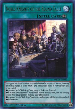 Noble Knights of the Round Table [MP15-EN052] Ultra Rare - Trinity Hobby