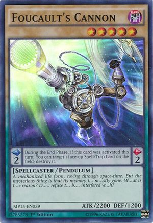 Foucault's Cannon [MP15-EN059] Super Rare - Trinity Hobby