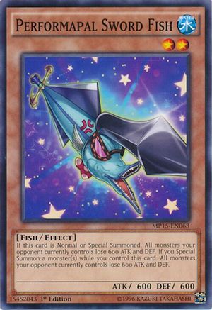 Performapal Sword Fish [MP15-EN063] Common - Trinity Hobby