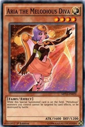 Aria the Melodious Diva [MP15-EN070] Common - Trinity Hobby