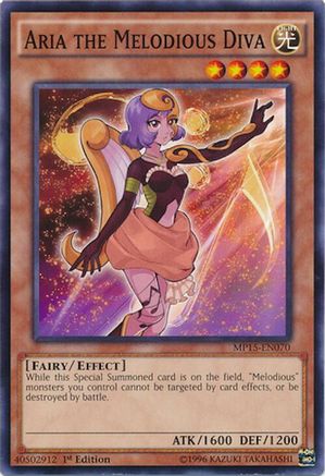 Aria the Melodious Diva [MP15-EN070] Common - Trinity Hobby