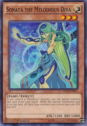 Sonata the Melodious Diva [MP15-EN071] Common - Trinity Hobby