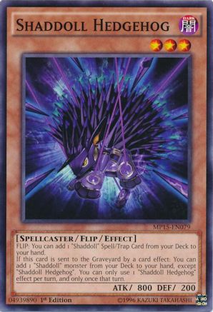 Shaddoll Hedgehog [MP15-EN079] Common - Trinity Hobby