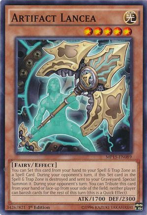 Artifact Lancea [MP15-EN089] Common - Trinity Hobby