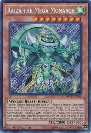 Raiza the Mega Monarch [MP15-EN091] Secret Rare - Trinity Hobby