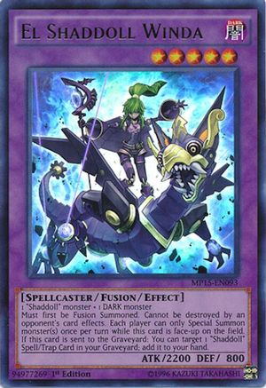 El Shaddoll Winda [MP15-EN093] Ultra Rare - Trinity Hobby