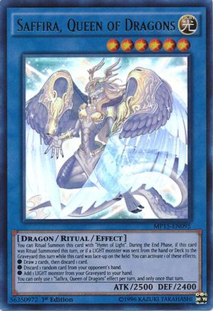 Saffira, Queen of Dragons [MP15-EN095] Ultra Rare - Trinity Hobby