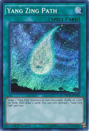 Yang Zing Path [MP15-EN105] Secret Rare - Trinity Hobby