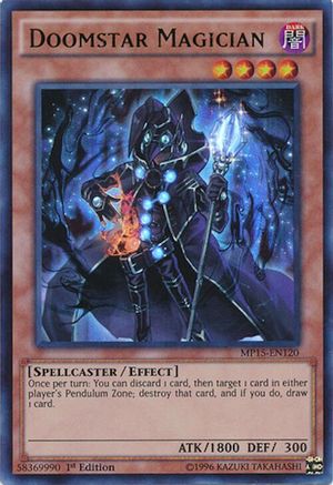 Doomstar Magician [MP15-EN120] Ultra Rare - Trinity Hobby