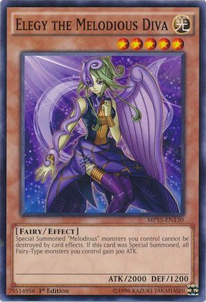 Elegy the Melodious Diva [MP15-EN130] Common - Trinity Hobby