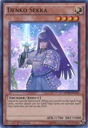 Denko Sekka [MP15-EN155] Ultra Rare - Trinity Hobby