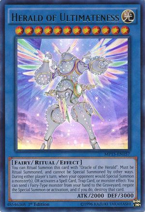 Herald of Ultimateness [MP15-EN157] Ultra Rare - Trinity Hobby