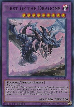 First of the Dragons [MP15-EN162] Super Rare - Trinity Hobby