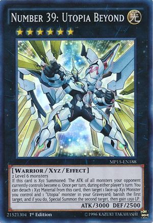 Number 39: Utopia Beyond [MP15-EN188] Super Rare - Trinity Hobby