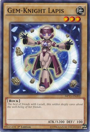 Gem-Knight Lapis [MP15-EN202] Common - Trinity Hobby