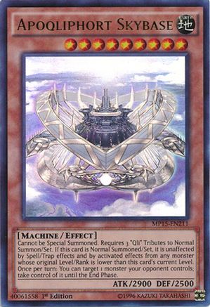Apoqliphort Skybase [MP15-EN211] Ultra Rare - Trinity Hobby