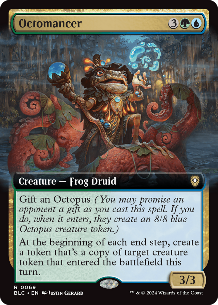 Octomancer (Extended Art) [Bloomburrow Commander] - Trinity Hobby