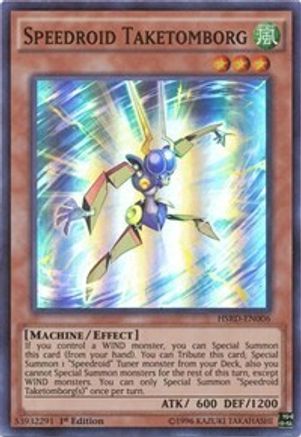 Speedroid Taketomborg [HSRD-EN006] Super Rare - Trinity Hobby