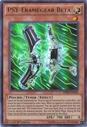 PSY-Framegear Beta [HSRD-EN030] Ultra Rare - Trinity Hobby