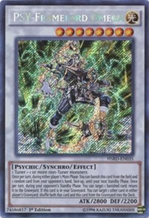 PSY-Framelord Omega [HSRD-EN035] Secret Rare - Trinity Hobby