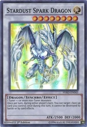 Stardust Spark Dragon [HSRD-EN043] Super Rare - Trinity Hobby