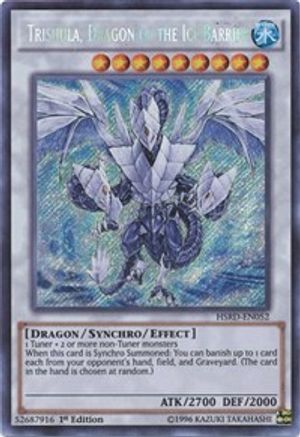 Trishula, Dragon of the Ice Barrier [HSRD-EN052] Secret Rare - Trinity Hobby
