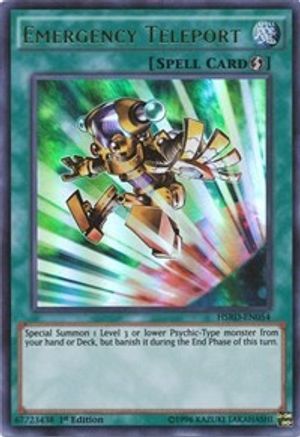 Emergency Teleport [HSRD-EN054] Ultra Rare - Trinity Hobby
