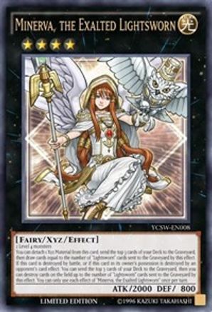 Minerva, the Exalted Lightsworn [YCSW-EN008] Ultra Rare - Trinity Hobby