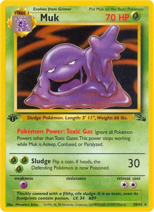 Muk (28/62) [Fossil Unlimited] - Trinity Hobby