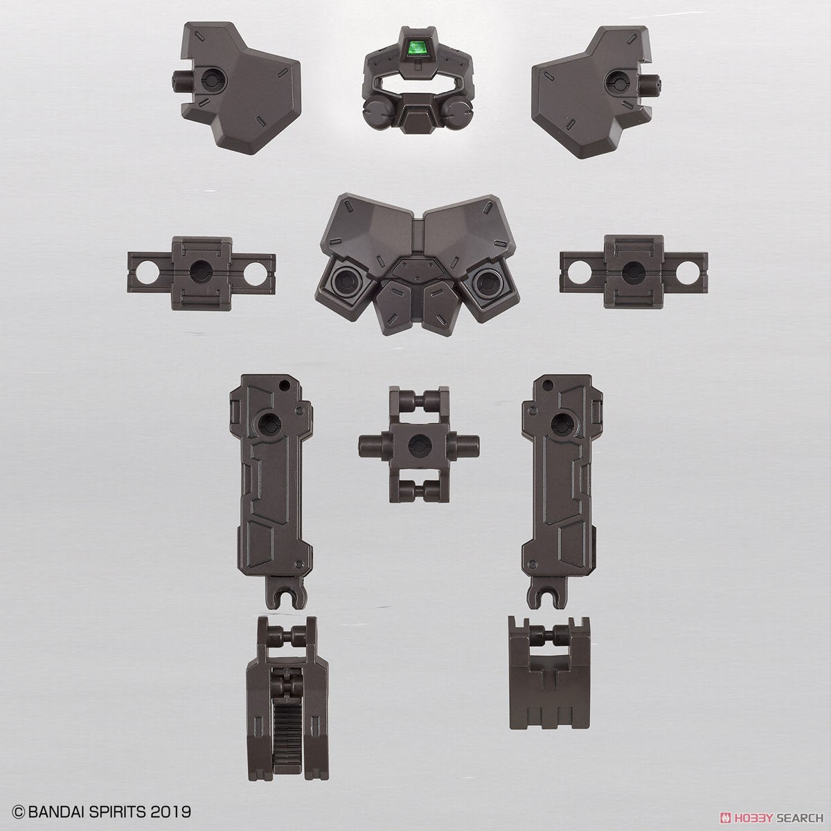 30MM 1/144 OPTION ARMOR FOR BASE ATTACK [RABIOT EXCLUSIVE / DARK BROWN] - Trinity Hobby