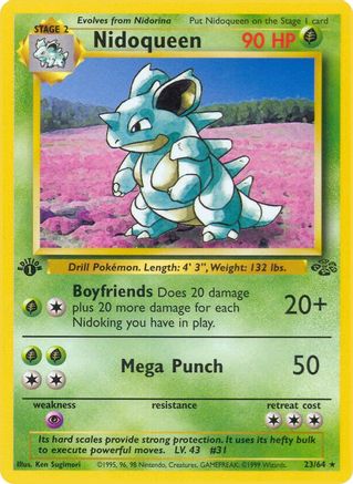 Nidoqueen (23/64) [Jungle Unlimited] - Trinity Hobby
