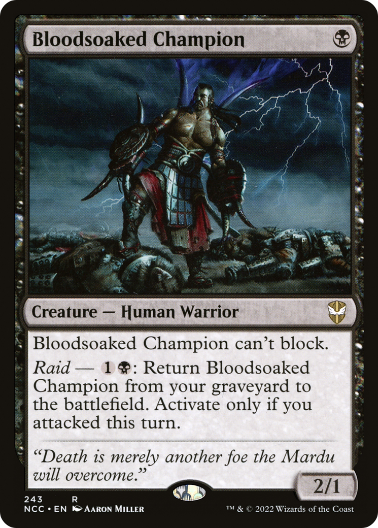 Bloodsoaked Champion [Streets of New Capenna Commander] - Trinity Hobby