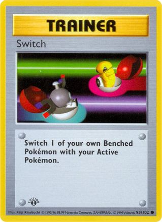 Switch (95/102) [Base Set Shadowless Unlimited] - Trinity Hobby