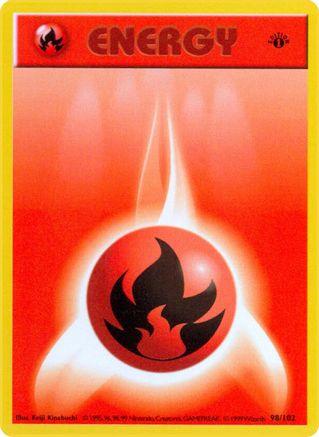 Fire Energy (98/102) [Base Set Shadowless Unlimited] - Trinity Hobby