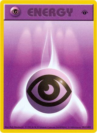Psychic Energy (101/102) (Shadowless) [Base Set 1st Edition] - Trinity Hobby