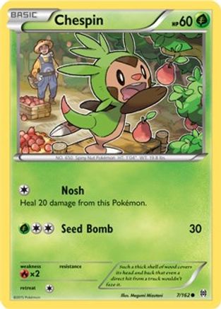 Chespin (7/162) [XY: BREAKthrough] - Trinity Hobby
