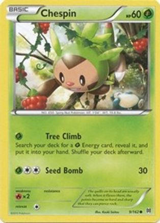 Chespin (9/162) [XY: BREAKthrough] - Trinity Hobby