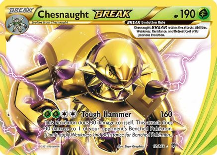 Chesnaught BREAK (12/162) [XY: BREAKthrough] - Trinity Hobby