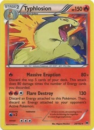 Typhlosion (20/162) [XY: BREAKthrough] - Trinity Hobby