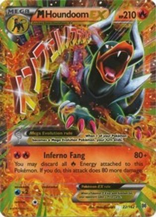 M Houndoom EX (22/162) [XY: BREAKthrough] - Trinity Hobby